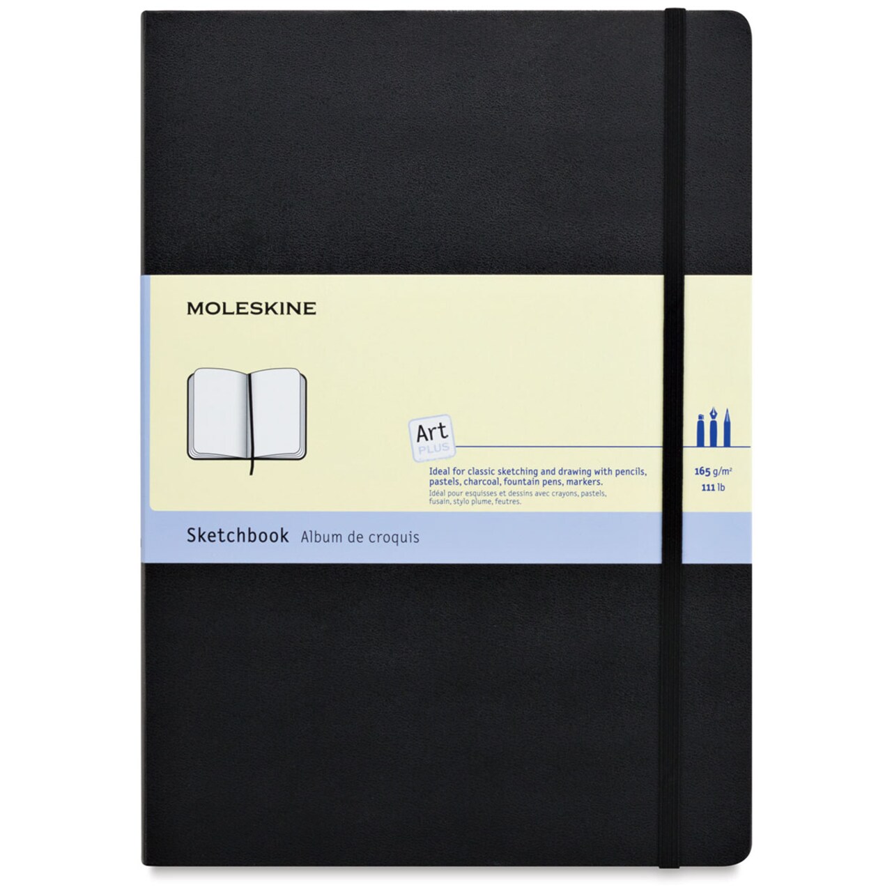 Moleskine Art Collection Sketchbook - Black, A4